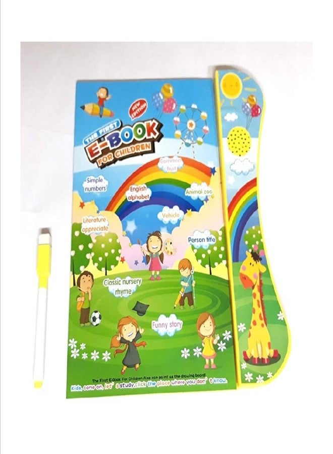 Little Buddy Educational Learning E-Book for Children with Interesting Game and Learning Content, Baby Good Partners, Early Education Good Helper for Children - Image 2